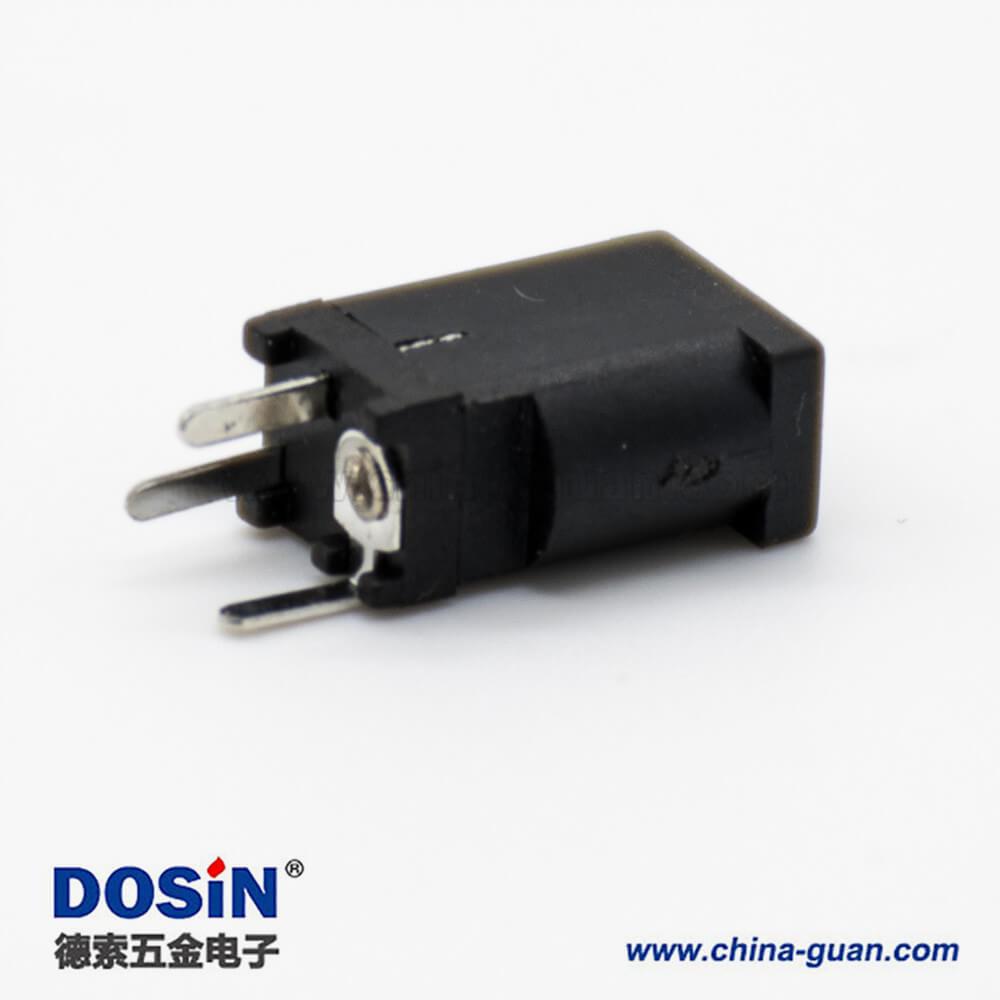 DC直流公座不帶屏蔽插孔貼片焊接直式3.5*1.3mm電源連接器 DC直流公座不帶屏蔽插孔貼片焊接直式3.5*1.3mm電源連接器