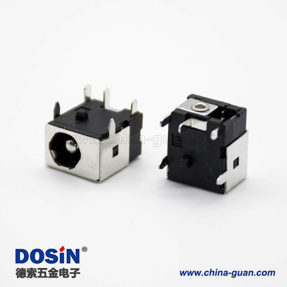 金屬DC插座公直式插孔貼片焊接5.5*2.1毫米帶屏蔽電源連接器 金屬DC插座公直式插孔貼片焊接5.5*2.1毫米帶屏蔽電源連接器