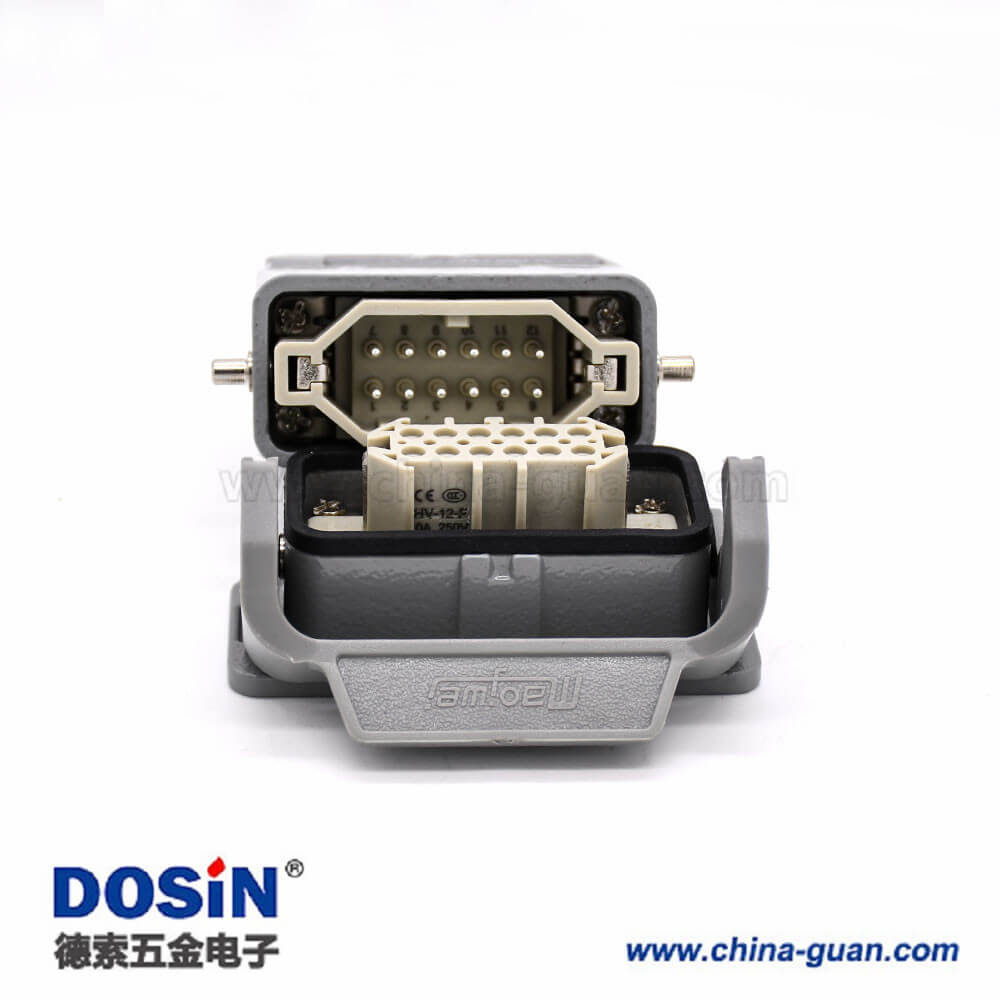 重載防水連接器H10A螺紋M25開(kāi)孔安裝公母對(duì)接斜出口12芯鍍銀PC料內(nèi)芯 重載防水連接器H10A螺紋M25開(kāi)孔安裝公母對(duì)接斜出口12芯鍍銀PC料內(nèi)芯