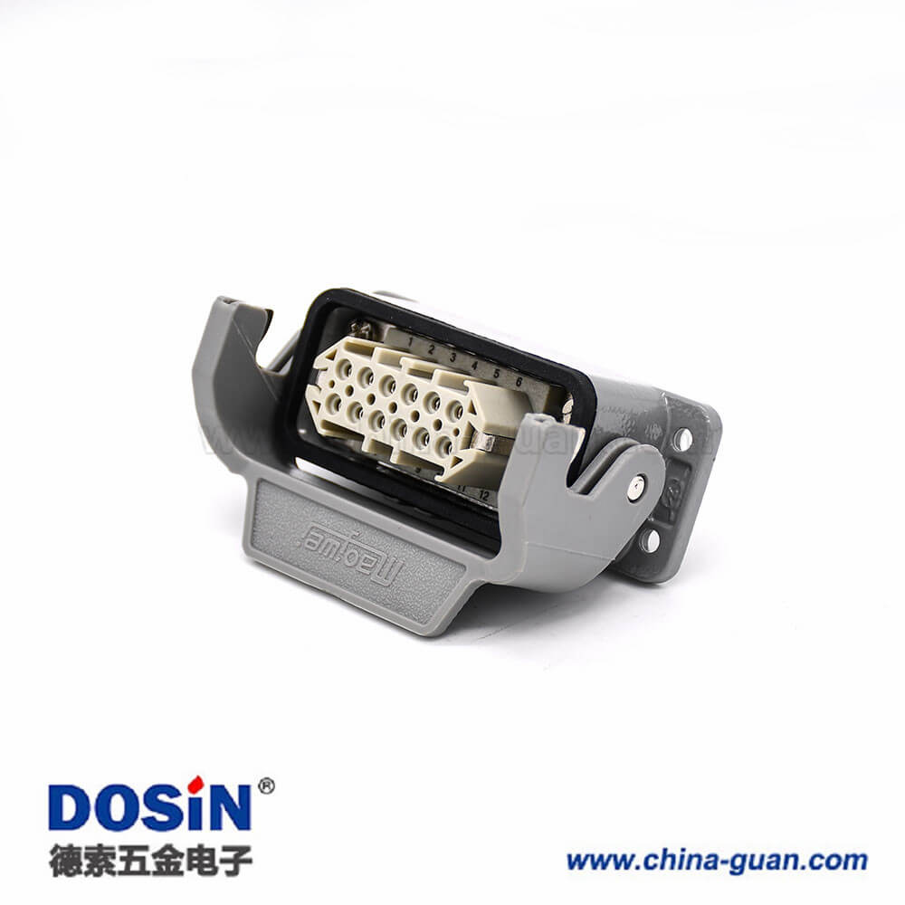 重載防水連接器H10A螺紋M25開(kāi)孔安裝公母對(duì)接斜出口12芯鍍銀PC料內(nèi)芯 重載防水連接器H10A螺紋M25開(kāi)孔安裝公母對(duì)接斜出口12芯鍍銀PC料內(nèi)芯