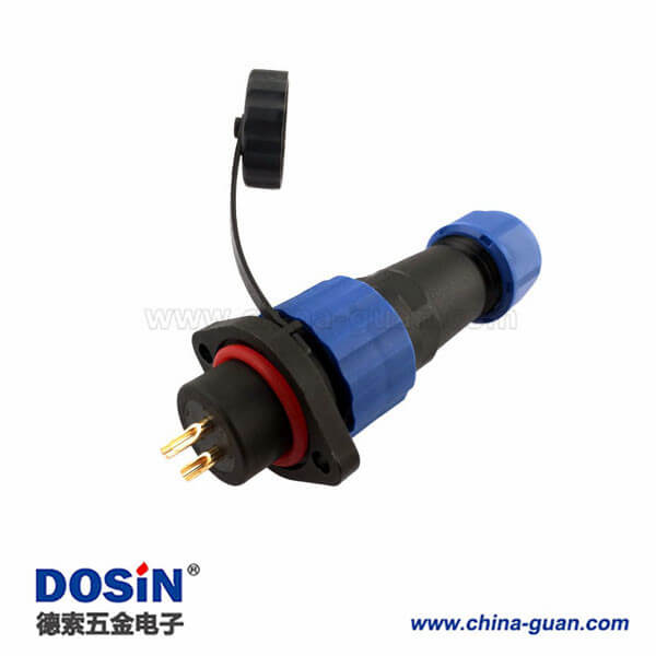 SP17防水連接器 防水等級(jí)IP68 2芯