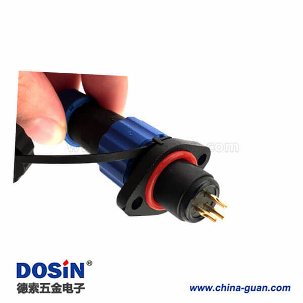 SP系列防水接頭13MM 5芯航空插頭插座連接器