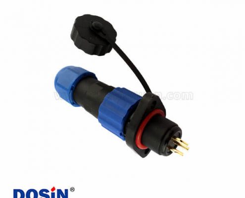 威浦LED航空插頭連接器SP13-6芯