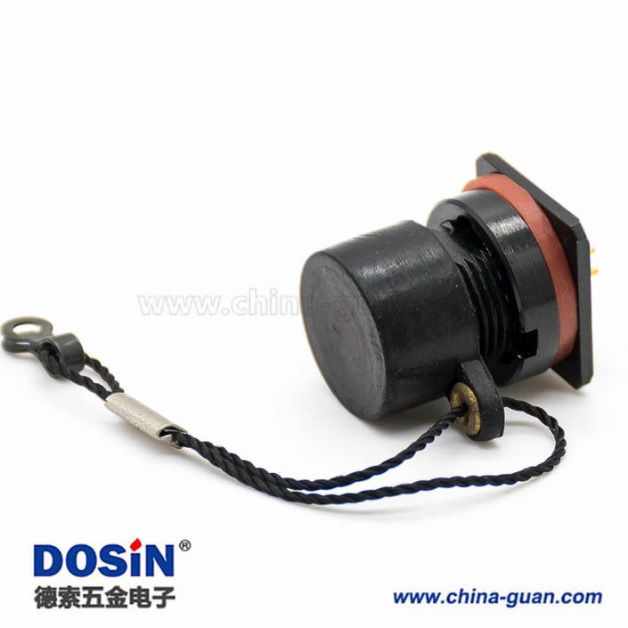 Y50EX連接器7芯母插座08殼體直式PCB板安裝卡口連接前鎖穿墻防水塑料帶防塵蓋 Y50EX連接器7芯母插座08殼體直式PCB板安裝卡口連接前鎖穿墻防水塑料帶防塵蓋