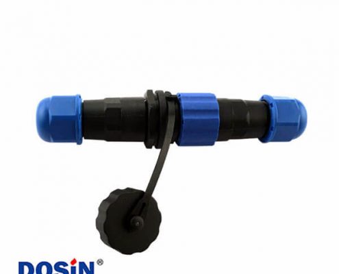 塑料防水SP13-6芯 對接戶外照明防水連接器