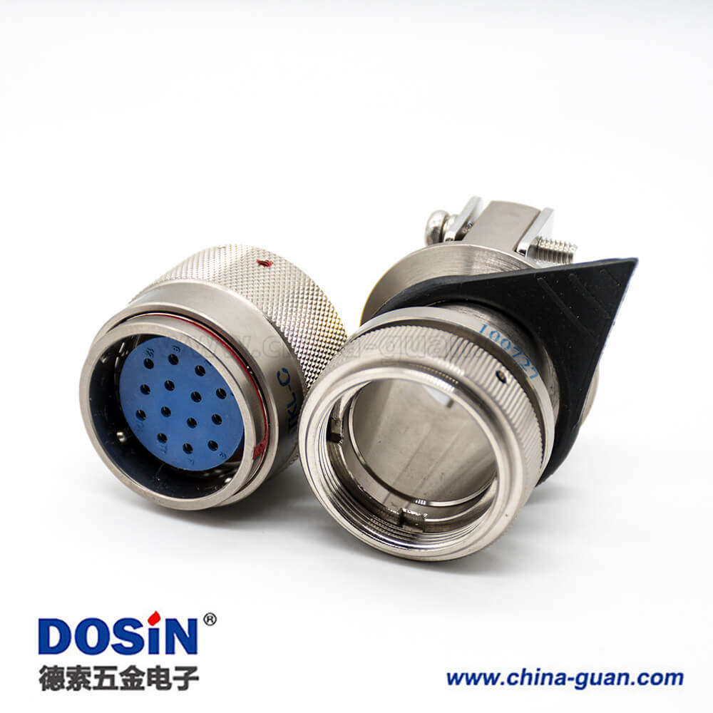 Y27G插頭20殼體號母頭14芯直式工防黃銅夾線板式卡口連接接線焊杯連接器 Y27G插頭20殼體號母頭14芯直式工防黃銅夾線板式卡口連接接線焊杯連接器