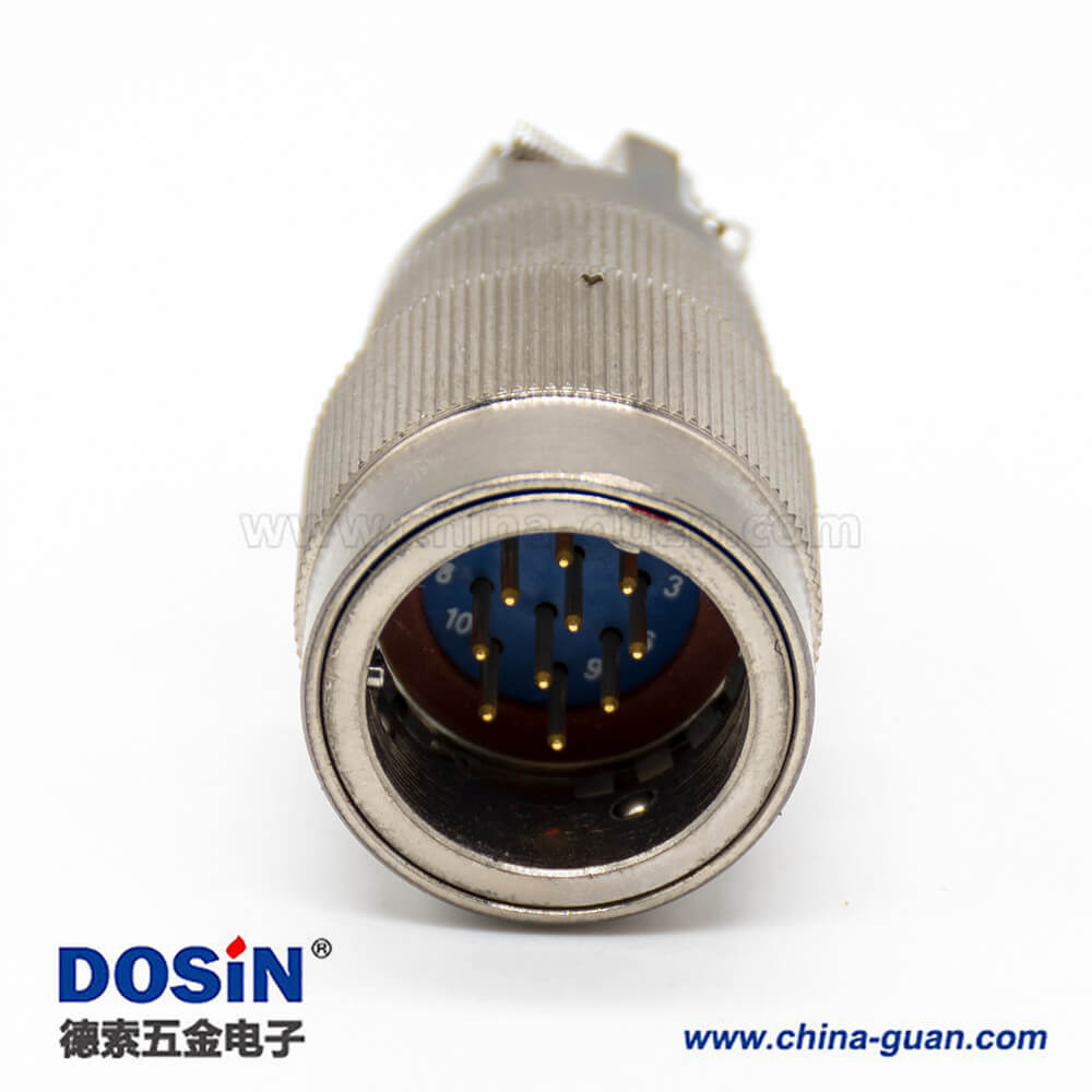 10芯連接器4孔法蘭焊杯插頭&插座卡口連接Y27G公母對接電纜式直式工防黃銅 10芯連接器4孔法蘭焊杯插頭&插座卡口連接Y27G公母對接電纜式直式工防黃銅