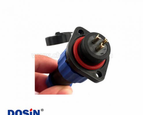 7芯塑料防水接頭替代威浦SP17連接器