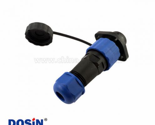 SP17大電流連接器IP68 5A 10A 9芯連接器