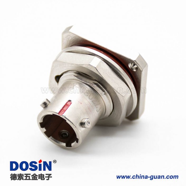 Y50X圓形連接器08殼體號(hào)2芯公插座卡口連接前鎖穿墻焊杯鍍鎳直式防水連接器 Y50X圓形連接器08殼體號(hào)2芯公插座卡口連接前鎖穿墻焊杯鍍鎳直式防水連接器