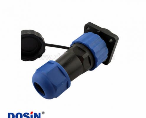 SP17路燈防水接頭 9芯塑料電纜連接器