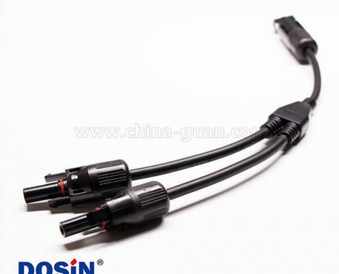 MC4連接器三通一出二型分支接一套防水