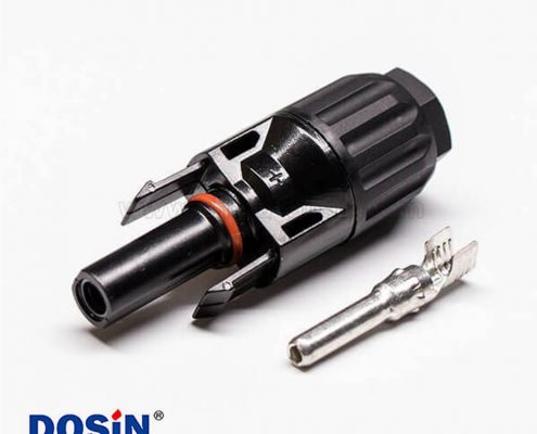 MC4連接器接線面板安裝一公一母一套防水