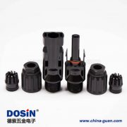 MC4光伏專用連接器一套公母面板安裝防水IP67 MC4光伏專用連接器一套公母面板安裝防水IP67