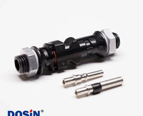 MC4光纜連接器一套公母太陽能光伏連接器防水