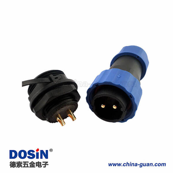 SP21航空連接器4芯航空插頭插座防水 SP21航空連接器4芯航空插頭插座防水