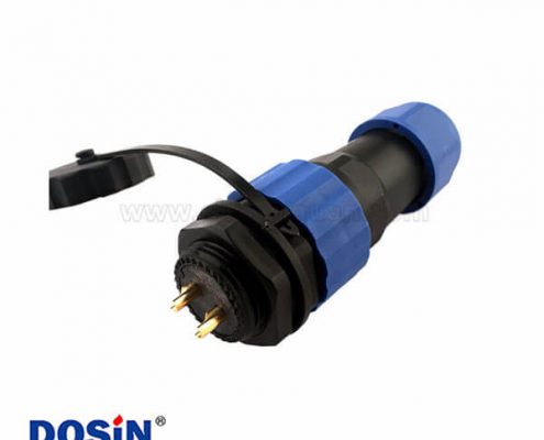 SP21圓形航空插頭插座5芯防水連接器