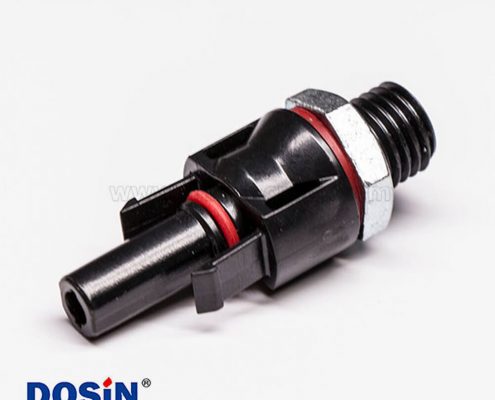 板端Mc4連接器公頭接線太陽(yáng)能板