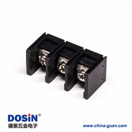 柵欄式PCB接線端子3芯直式插孔黑色PCB安裝柵欄式PCB接線端子3芯直式插孔黑色PCB安裝