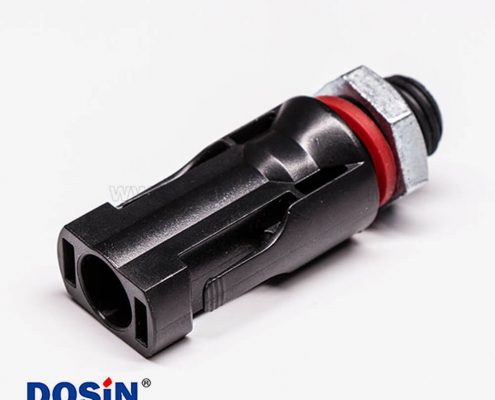 板端Mc4連接器母頭太陽(yáng)能防水