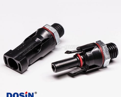 Mc4公母插頭光伏接線太陽(yáng)能連接器