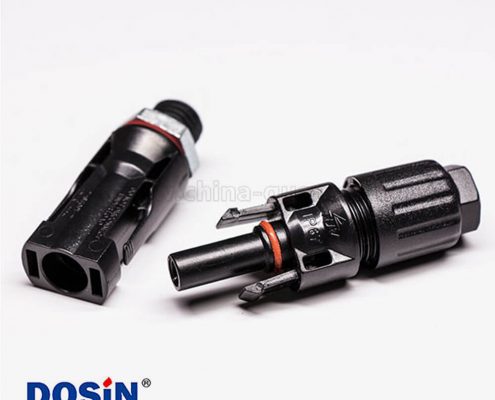 公母頭Mc4光伏電纜連接器防水