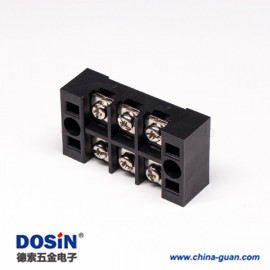 柵欄式接線端子保護(hù)蓋黑色直式端子接線