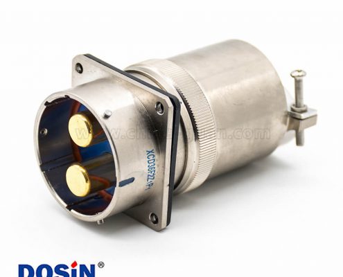 XCD電連接器36殼體2芯卡口連接接線母插頭焊接公插頭焊杯直式公母對(duì)接一套