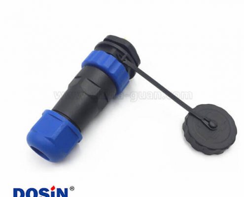 航空插頭連接器SP21系列12芯電纜插頭防水IP68