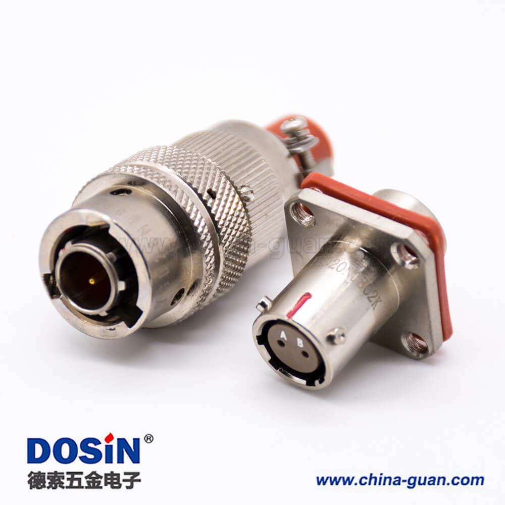 YGD系列電連接器08殼體2芯卡口連接接線插座焊杯4孔法蘭插頭焊接直式鋁合金 YGD系列電連接器08殼體2芯卡口連接接線插座焊杯4孔法蘭插頭焊接直式鋁合金