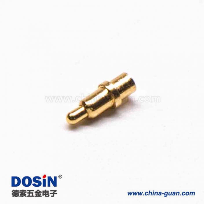 Pogo Pin電池針異形系列單芯黃銅插件式鍍金彈簧針 Pogo Pin電池針異形系列單芯黃銅插件式鍍金彈簧針