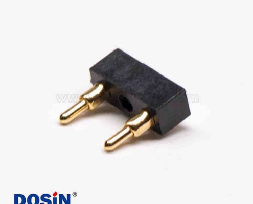 電池連接器 Pogopin2芯5MM間距焊接式多Pin系列F型