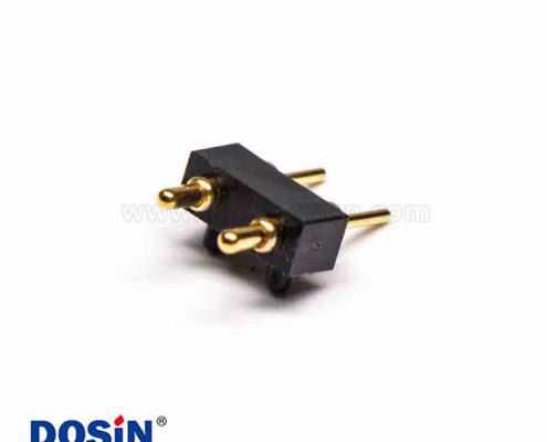 Pogo Pin探針式2芯插入焊接式連接器3.5MM單排多Pin系列P型