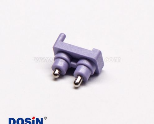 彈簧定位針多Pin單頭2芯單排側(cè)放式3.5MM間距普通PogoPin連接器