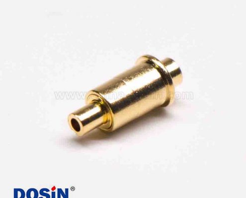 Pogo Pin針管異形系列黃銅單芯鍍金插件式連接器
