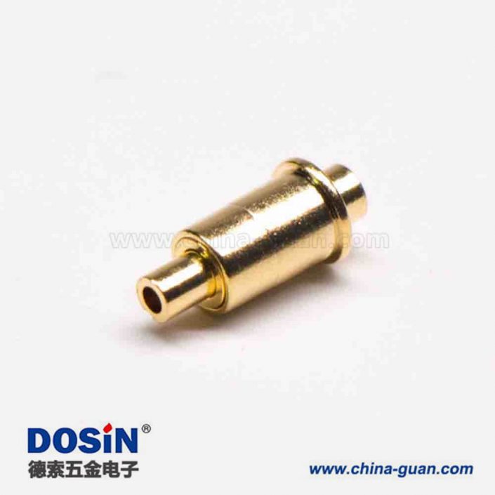 Pogo Pin針管異形系列黃銅單芯鍍金插件式連接器