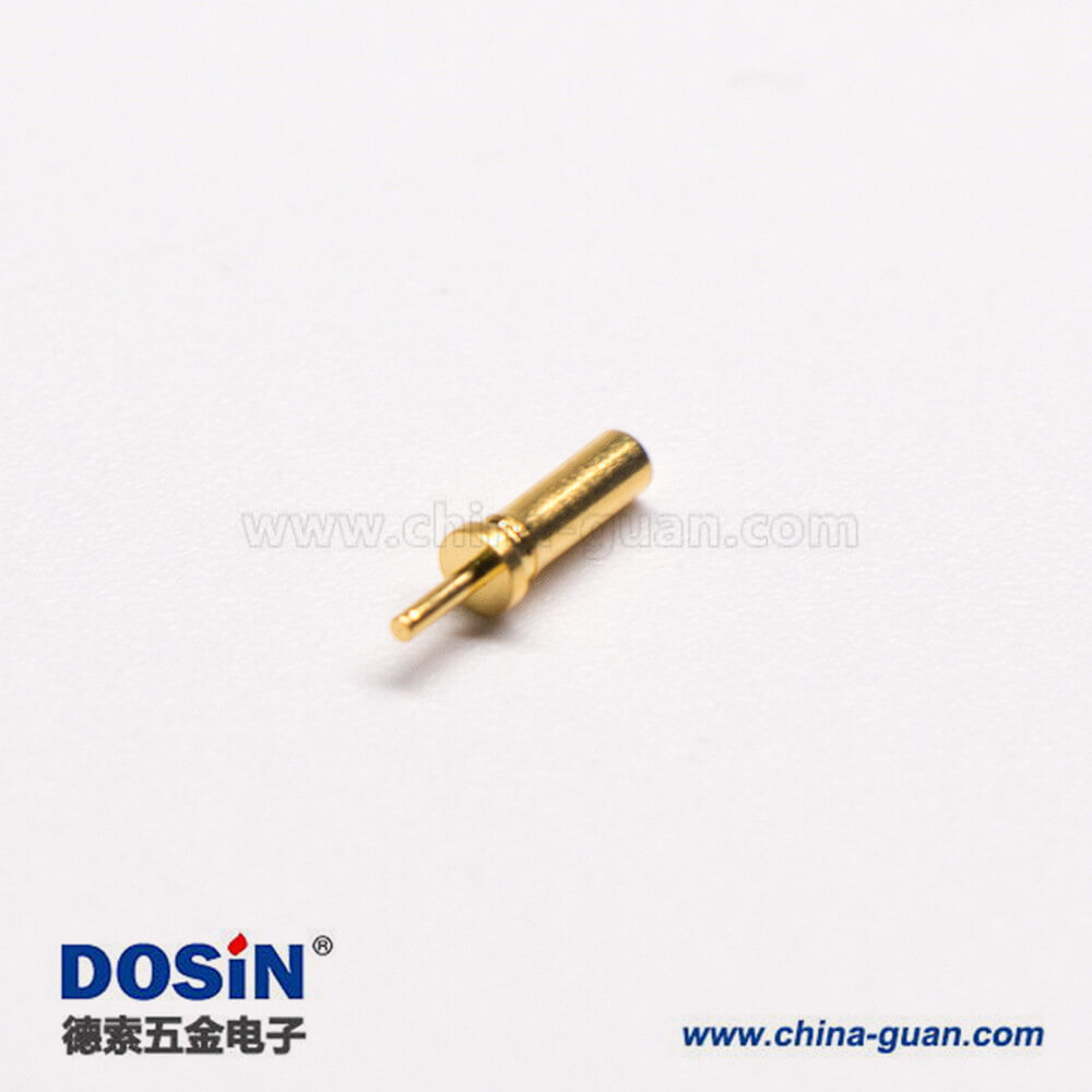 單頭Pogo Pin異形系列T型鍍金黃銅連接器 單頭Pogo Pin異形系列T型鍍金黃銅連接器