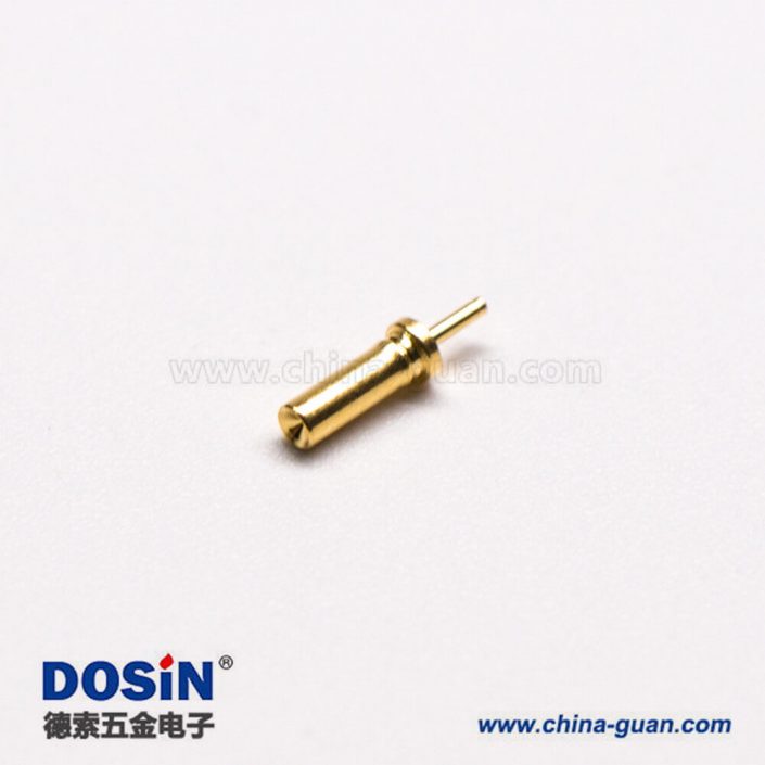 單頭Pogo Pin異形系列T型鍍金黃銅連接器