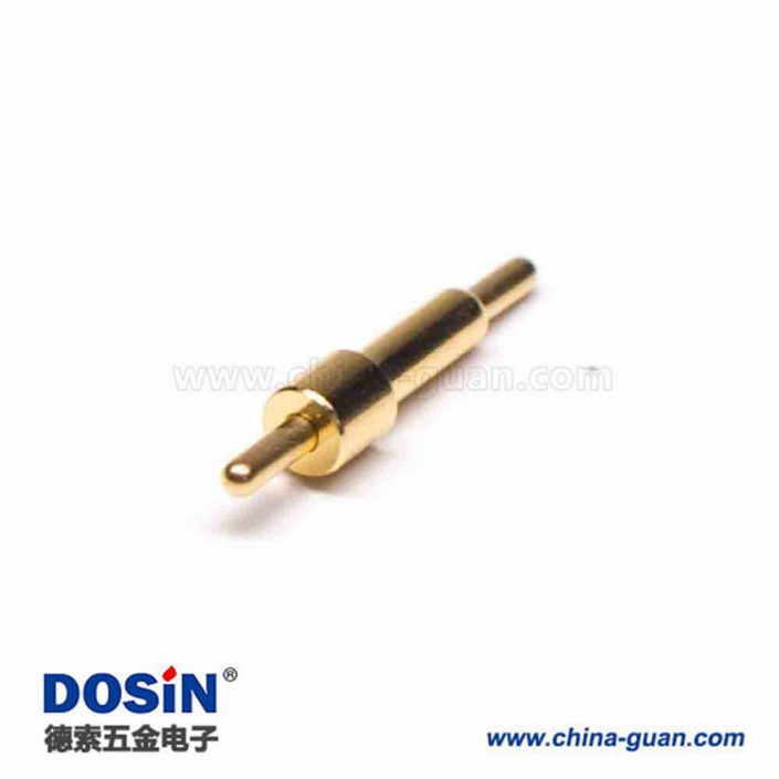 Pogo Pin針異形系列鍍金黃銅單芯插件式彈簧針 Pogo Pin針異形系列鍍金黃銅單芯插件式彈簧針