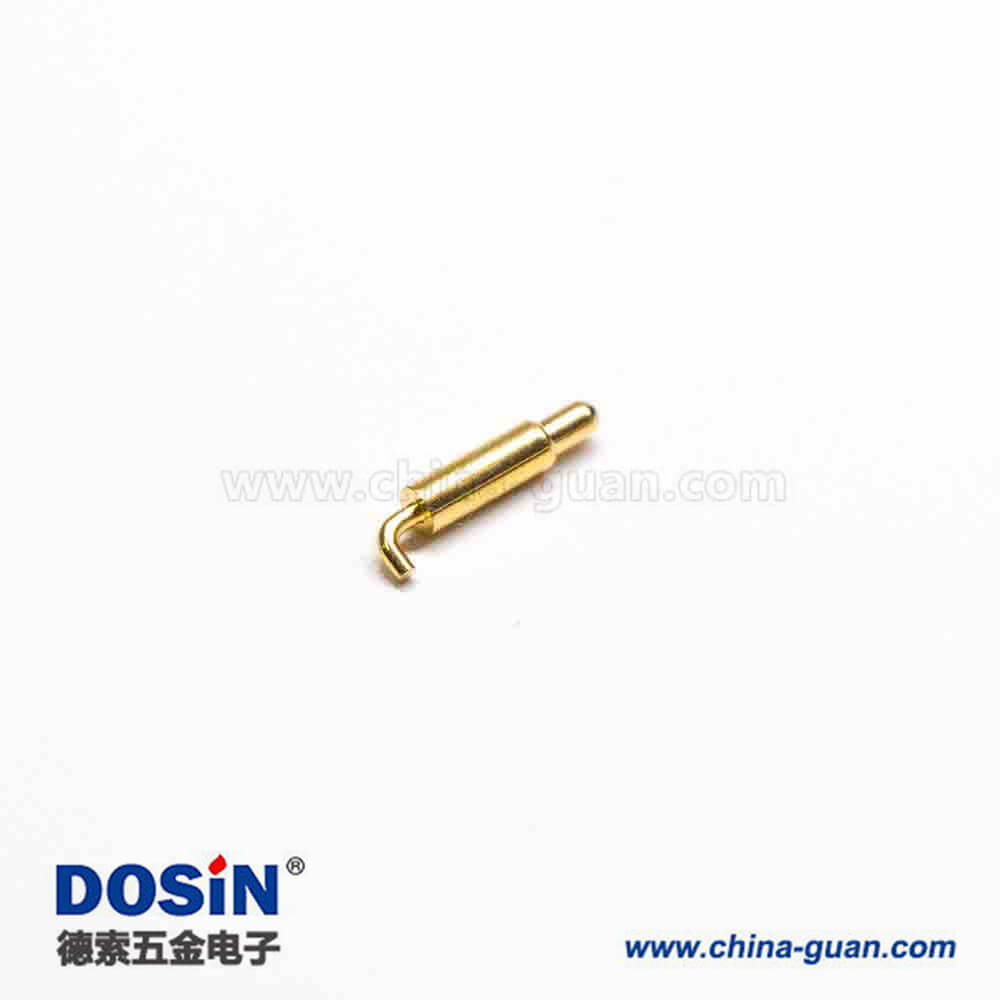 折彎式異型系列B型單芯針軸尾部折彎導(dǎo)電彈簧針 折彎式異型系列B型單芯針軸尾部折彎導(dǎo)電彈簧針