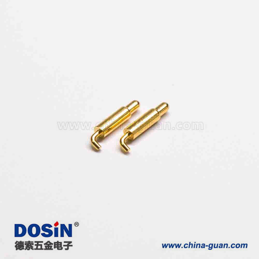 折彎式異型系列B型單芯針軸尾部折彎導(dǎo)電彈簧針 折彎式異型系列B型單芯針軸尾部折彎導(dǎo)電彈簧針