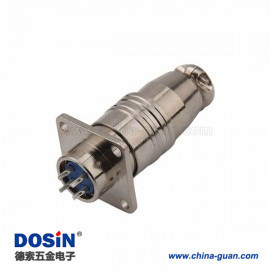 航空插頭XS16 4芯快速連接器方插座