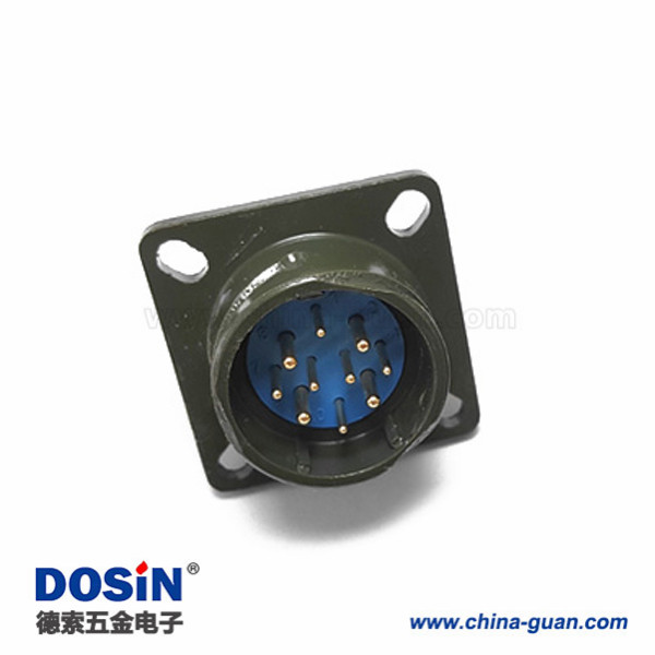 Y2M插座10芯YP型快速連接新型鋁殼連接器