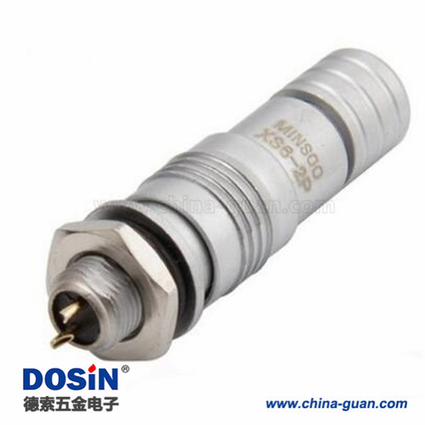 XS6-3芯開孔6mm 推拉式航空插頭 XS6-3P