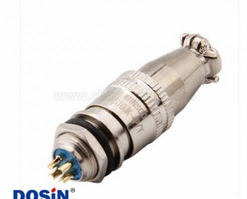 航空插頭XS10-4P 4芯開孔10mm公母套裝