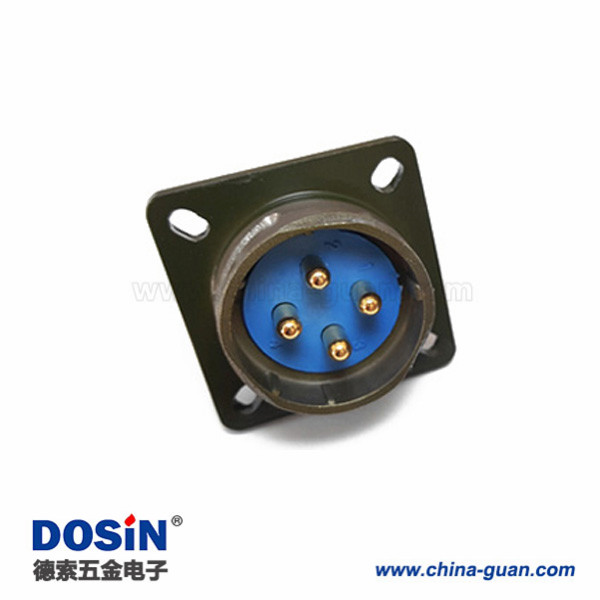 Y28M 4芯 Y28M-4ZJ卡扣式圓形電連接器