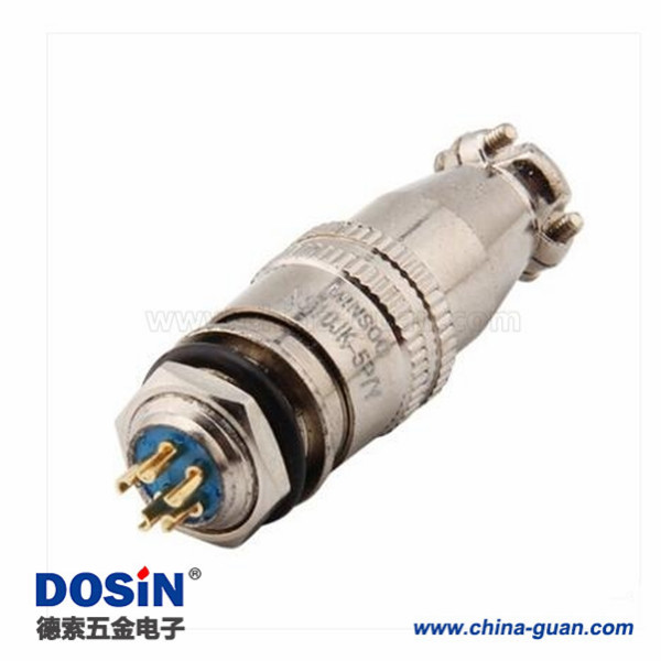 XS10-5P 5芯航空插頭插座套裝