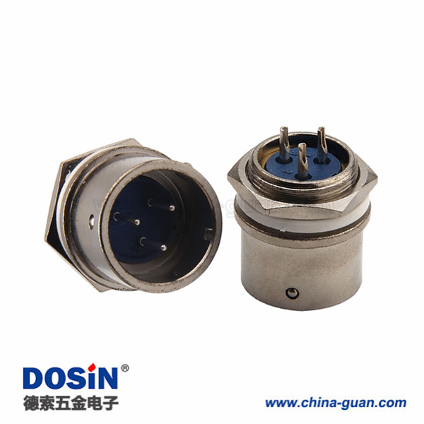 184 XS16 3芯公頭航空插座快速推拉式