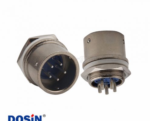 圓形連接器5芯 XS16 公頭快速插拔連接器