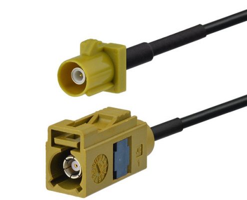 Fakra LVDS汽車無線電線束Fakra K型母轉公